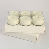 Tealight Candle - Unscented - Standard Clear Cup